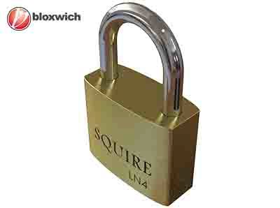 BCP19044 40mm Squire LN4 Brass Padlock 