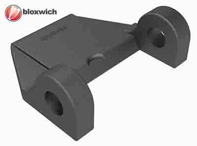 BCP1008-2 Mild Steel Weld On Hinge Bracket 61mm