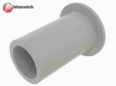 BCP12456 Ø12 Hinge Bush White (D)