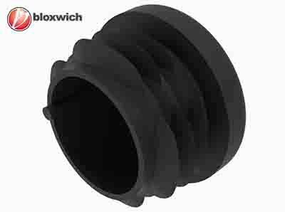 BCP12997 Set of 10 Black Plastic Dia 27mm Tube Plugs 