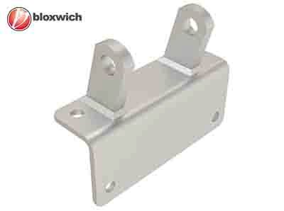 BCP13060 Mild Steel Bolt on Corner Hinge Bracket 64mm (Offset)