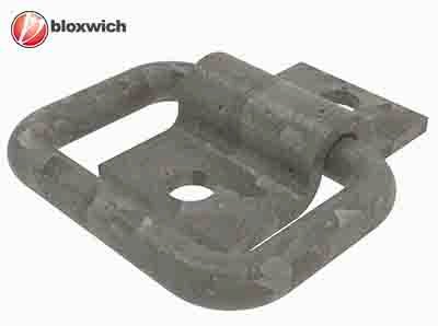 BCP14513/2  SWL 250kg* Forged Rope Ring & Cleat Set Bolt-On