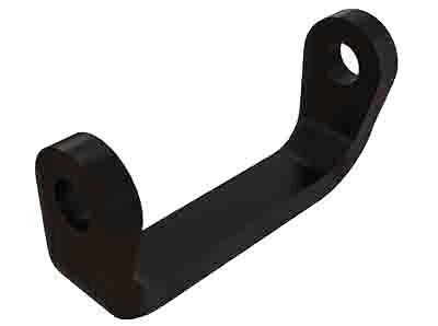 BCP18007 Mild Steel Weld On Hinge Bracket 81mm (Offset)