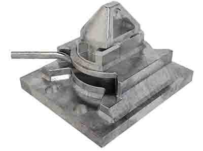 BCP19036R Bolt On RH Locked Dovetail Twistlock