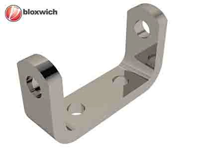 BCSP13608B Stainless Steel Bolt on Hinge Bracket 74mm (Vertical) 