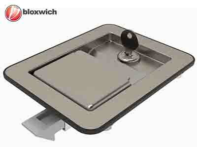 BCSP16003 Recessed Paddle Catch c/w Lock