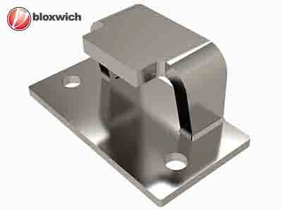 BCSP19028 Recessed Overcentre Lock Catch Plate (Bolt On)