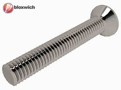 BCSP22016 M6 x 40 Posi Raised Head Recessed Machine Screw