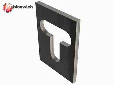 CAT132 Recessed Door Catch Plate 