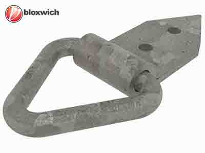 BCP14307/1 SWL 1.5 T* Bolt On Lashing Ring With Tail