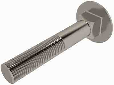 BCSP15022 Stainless Steel M5 x 30mm Cup Sq Bolt