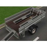 BCP19060 Motorcycle Trailer Complete Conversion Kit - view 2