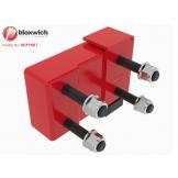 Red powder coated finish (BCP19017RED)