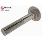 BCSP15022 Stainless Steel M5 x 30mm Cup Sq Bolt - view 1