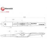 22182M Mild Steel Forged Handle - view 2