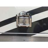 BCSP15135/P Recessed Drop T Handle Catch c/w Lock & Dia 6.5mm Holes - view 4