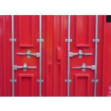 Used on a container