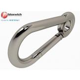 BCSP15136/1 11mm x 120 316 SS Carabine Hook with Eyelet - view 1