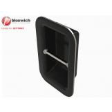BCP18023 Tag Line Pin Box/Recessed Catch Plate c/w Water Run Off - view 1