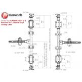 Lock Rod Chart Drawing Dimensions