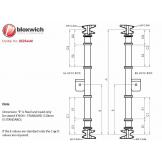 Lock Rod Chart Drawing