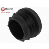 BCP12997 Set of 10 Black Plastic Dia 27mm Tube Plugs  - view 1