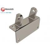 BCSP13060 Mild Steel Bolt on Corner Hinge Bracket 64mm (Offset) - view 1