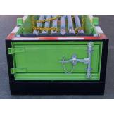 Fitted to a DNV 2.7-1 end door cargo basket