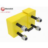 Yellow powder coated finish (BCP19017YELLOW)