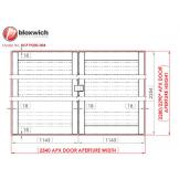 BCP19200-004 J Type Container Door Seal Set - view 4