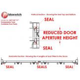 BCP-DS20X35 Sponge Rubber Door Seal - view 4