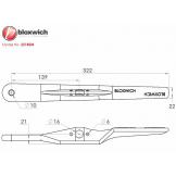 22182M Mild Steel Forged Handle - view 2