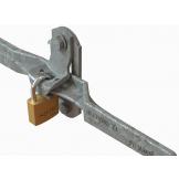 In use with 22182M forged handle & BCP19044 padlock (supplied separately)