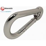 BCSP14991/1 8mm x 80 316 SS Carabine Hook with Eyelet - view 1